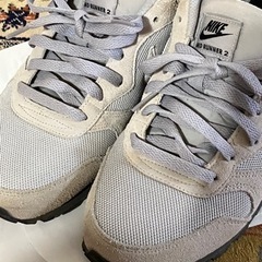 値下げしました◎NIKE　スニーカー　グレー　の画像