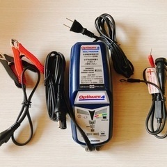 中古美品　バイク用充電器　OptiMATE4 DUAL PROGRAM