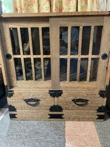 【決まりました】和　家具　収納　飾り棚