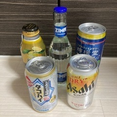 缶ビール、酎ハイ、ジーマ6本セットの画像