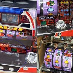 札幌市/清田区 サミー スロット実機 北斗の拳 4号機 初代 拳王パネル