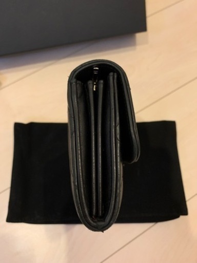 CHANEL マトラッセ　ラムスキン　長財布
