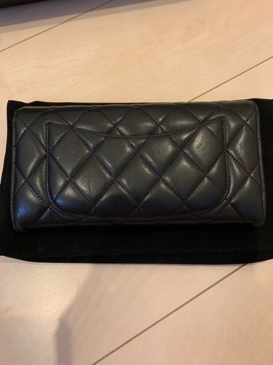 CHANEL マトラッセ　ラムスキン　長財布