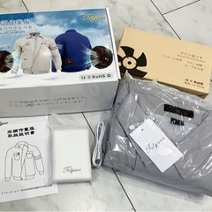✨新品未使用✨空調服 ファンバッテリーセット 長袖 MLサイズの画像