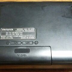 【無事受け渡し完了】aiwa カセットレコーダー　ジャンク品の画像