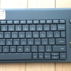 ワイヤレスキーボード　ロジテック　Logitech K400 P...
