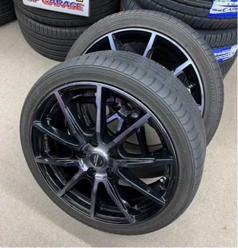※取引先決定！！SCHENEIDER DR-01 18インチ タイヤホイール4本セット