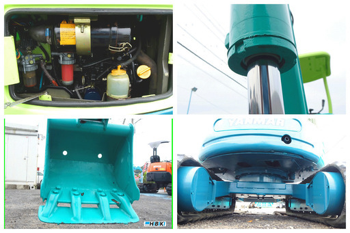 ヤンマー~YANMAR:VIO15-1:中古油圧ショベル◆1.5ｔ 倍速/ガチャック仕様（ミニユンボ）