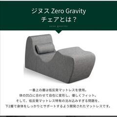 ジヌス ゼログラビティ(無重力)チェア ソファの画像