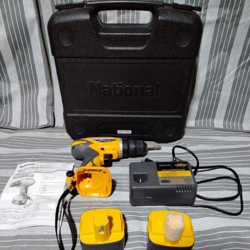 【T2B5】National 充電ドリルドライバー EZT113PYKY