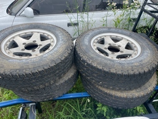 ジムニー　ブロックタイヤ　タイヤホイル