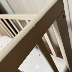 ベビーベット キャスター付き（マットレス＆布団付き）の画像