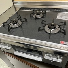 未使用！リンナイ、ビルトインコンロ！の画像