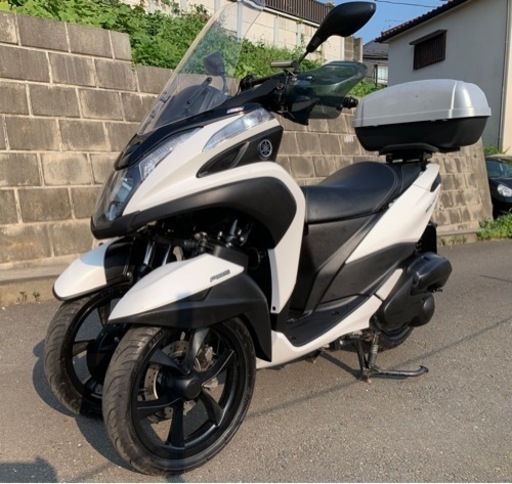 YAMAHA トリシティ　155 側車付軽二輪登録　ETC ABS 9500キロ