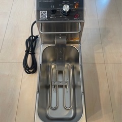 【7月末締切】赤字！値下げ！新品未使用！業務用電気フライヤー