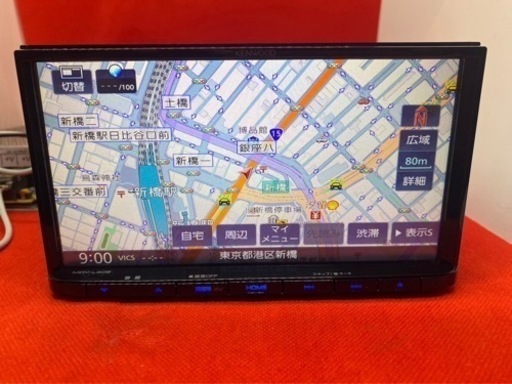 KENWOOD 2023年地図　MDV-L405 新品バックカメラ付きフルセット　か-3