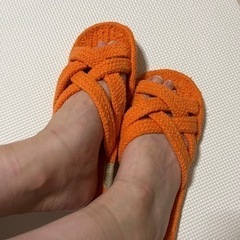 ルームシューズ　お話中の画像