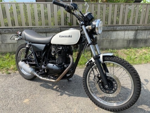 ☆Kawasaki250TR☆タイヤ・ブレーキ・プラグ・オイルなどなど新品で交換^ - ^色々整備で快調ですよ☆オフロード・ネイキッド☆