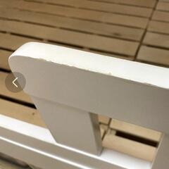 二段ベッド　広め　白セパレート可　　現在取引中です❢の画像