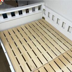 二段ベッド　広め　白セパレート可　　現在取引中です❢の画像