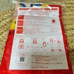 ミスド　エコバッグ　オサムグッズ赤　新品未使用の画像