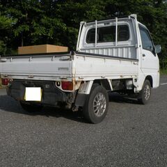 ボロいけど豪華装備 平成23年 サンバー 最終型 4WD 5MT エアコン パワステ キーレス パワーウインドウ フル装備 車検２年付き 格安現状車の画像