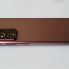美品 送料無料 au Galaxy Note20 Ultra 5G SCG06 ミスティックブロンズ 6.9インチ メモリー12GB ストレージ256GBの画像