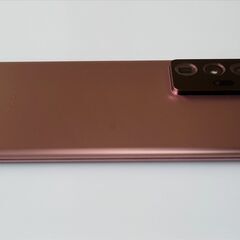 美品 送料無料 au Galaxy Note20 Ultra 5G SCG06 ミスティックブロンズ 6.9インチ メモリー12GB ストレージ256GBの画像