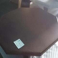 八角テーブル　新品　長期保管品　旭川家具　発送も可
