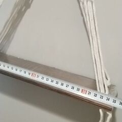 マクラメ風☆吊り下げインテリアの画像