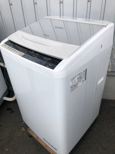 福岡市内配送無料　日立 全自動洗濯機 ビートウォッシュ 9kg BW-90WVE3」