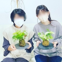 🌿夏に癒される🌟苔玉教室🌿の画像