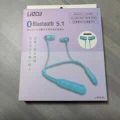 Lazos ネックバンド型ワイヤレスイヤホン L-BTE-BL