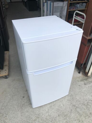 【動作保証あり】Haier ハイアール 2022年 BR-85A 85L 2ドア 直冷式 冷凍冷蔵庫【管理KRR516】