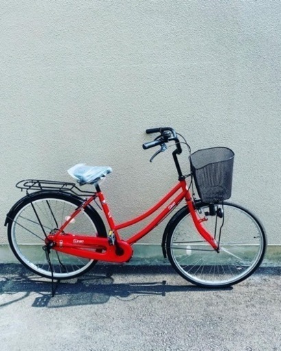 普通の26インチのママチャリ中古自転車。26インチ。キレイ！