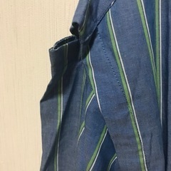 値下げ　新品WEGOストライプ 2wayシャツブラウス の画像