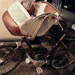 お子様を乗せれるギア付き自転車