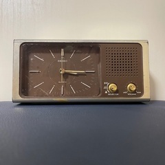 Seiko 昭和レトロ　置時計　動作確認済み