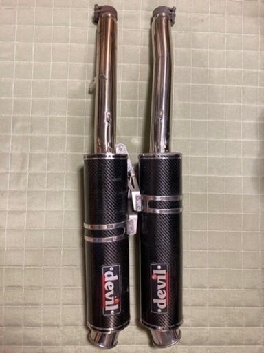 商談中！カワサキZZR1200用 devilスリップオンマフラー (usagi) 旭川の