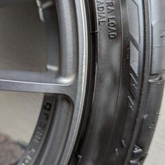 rays 　レイズ　57エクストリーム pcd114.3 18インチ　オフセット40 50それぞれ2本ずつ　65000→60000値下げしましたの画像