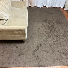 200×240 カーペット ブラウンベージュ