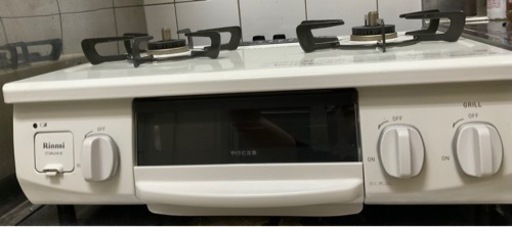 2口ガスコンロ！美品