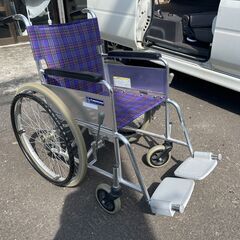 ☆中古良品☆カワムラサイクル アルミ標準型自走用車いすKA102－40