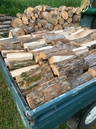 新しい薪(０．７立方メートル)ミックス