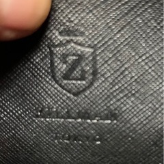 カーボンレザー長財布の画像