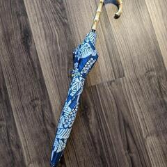 紫陽花柄の日傘の画像