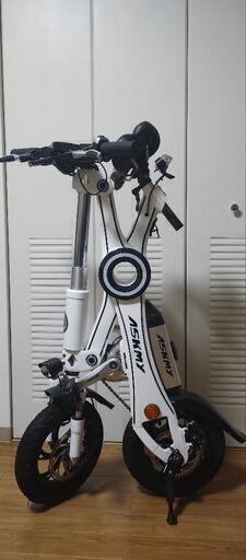 折り畳み式自転車　電動タイプですが普通の自転車として使用