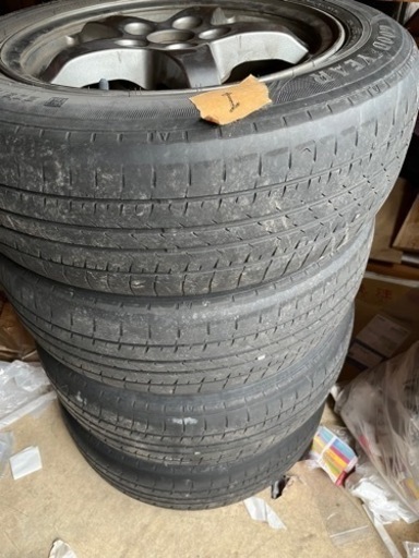 トヨタSAI夏タイヤ　純正ホイール　ナット付き　４本セット