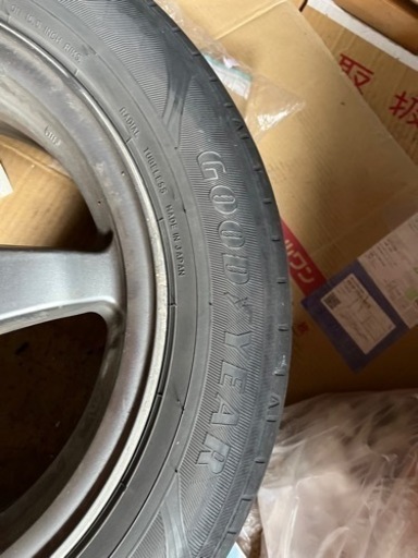 トヨタSAI夏タイヤ　純正ホイール　ナット付き　４本セット