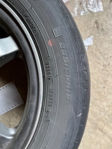 トヨタSAI夏タイヤ　純正ホイール　ナット付き　４本セット